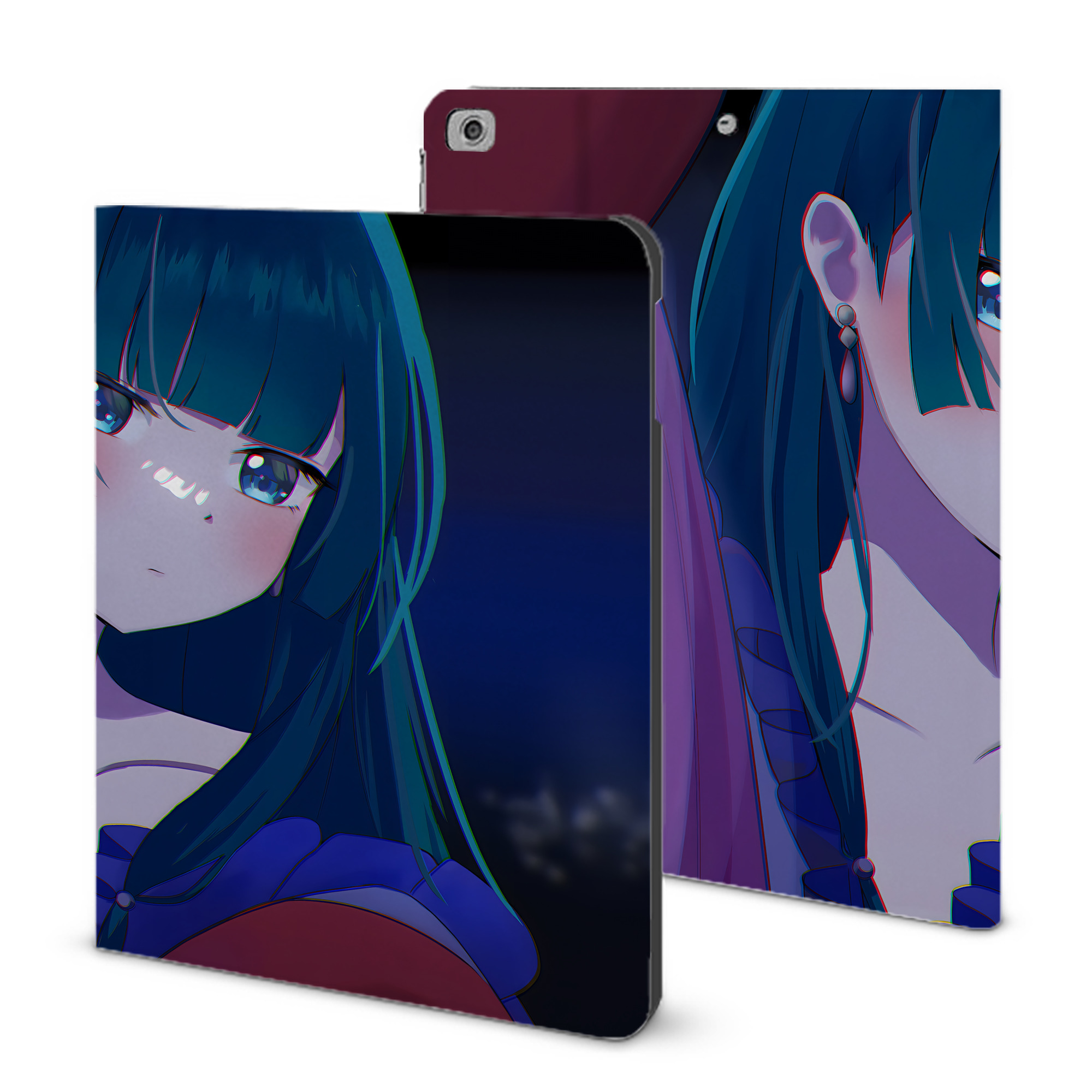 （画像用） 薬屋のひとりごと The Apothecary Diaries IPad ケース ブック型 PUレザー TPU 耐衝撃 軽量 薄型 ペン収納なし 全面保護 IPad 各モデル対応